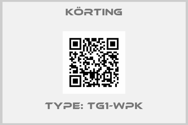 Körting-Type: tg1-wpk