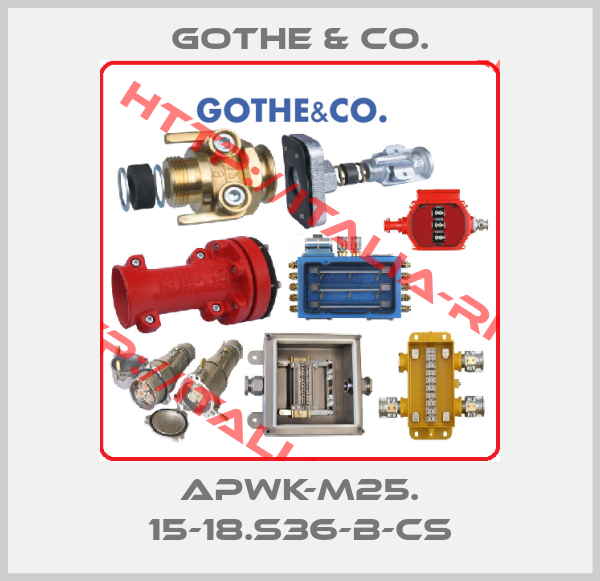 Gothe & Co.-apWK-M25. 15-18.S36-B-CS