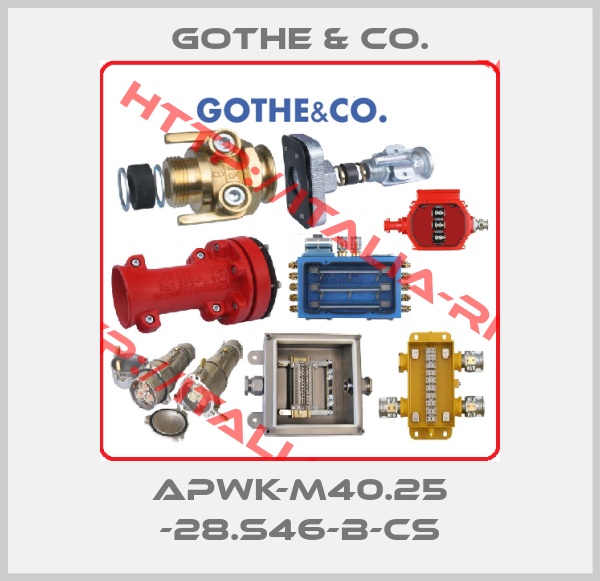 Gothe & Co.-apWK-M40.25 -28.S46-B-CS