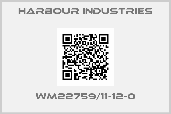 HARBOUR INDUSTRIES-WM22759/11-12-0
