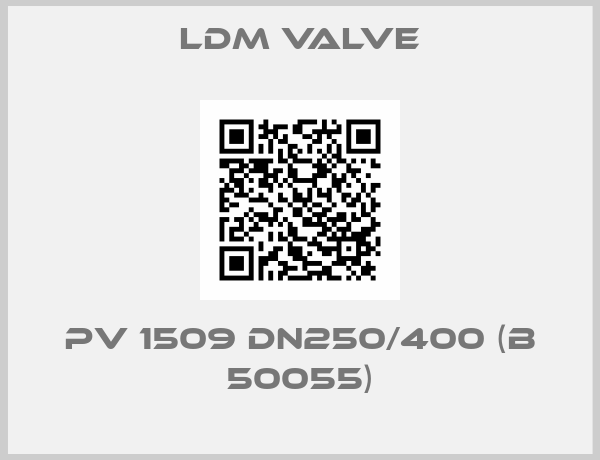 LDM Valve-PV 1509 DN250/400 (B 50055)