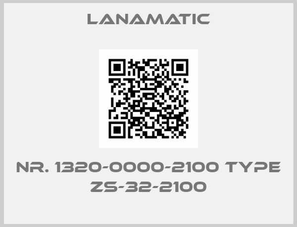 Lanamatic-Nr. 1320-0000-2100 Type ZS-32-2100