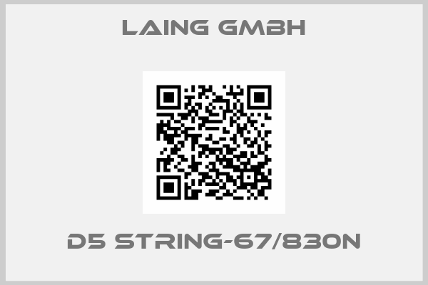 Laing GmbH-D5 string-67/830N