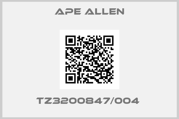 Ape Allen-TZ3200847/004 