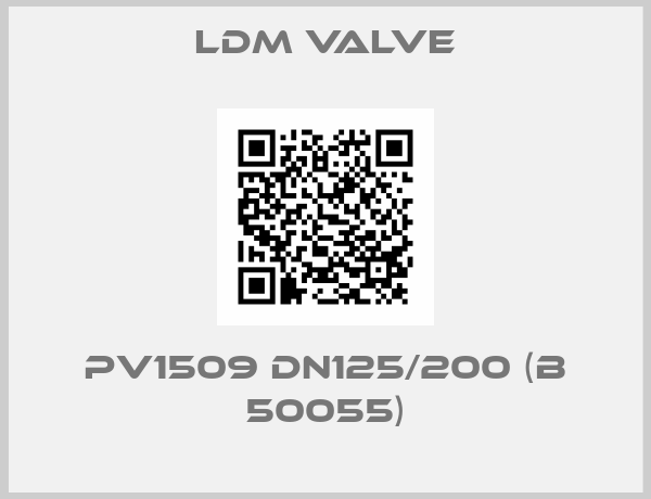 LDM Valve-PV1509 DN125/200 (B 50055)