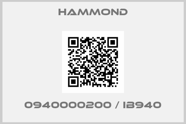 Hammond-0940000200 / IB940