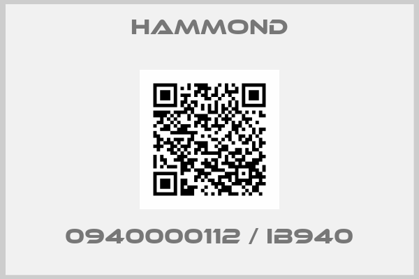 Hammond-0940000112 / IB940