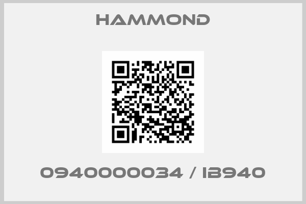 Hammond-0940000034 / IB940