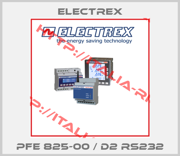 Electrex-PFE 825-00 / D2 RS232