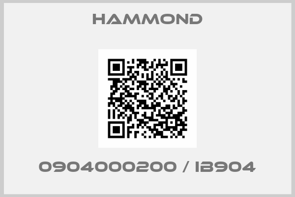 Hammond-0904000200 / IB904