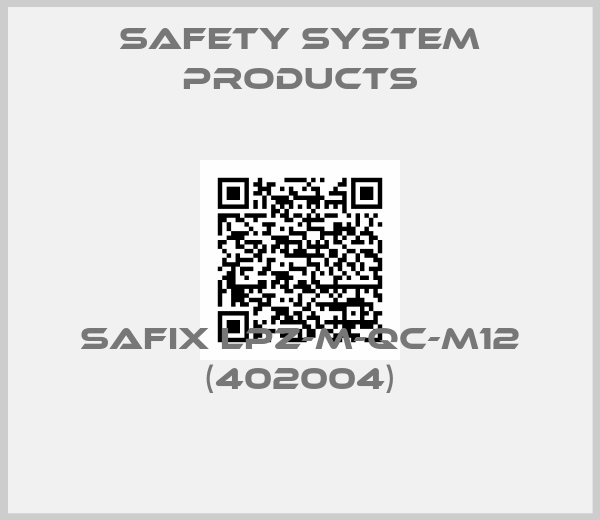 Safety System Products-SAFIX LPZ-M-QC-M12 (402004)