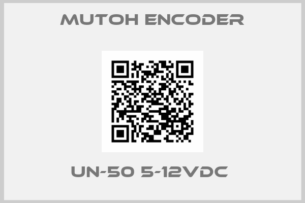 Mutoh Encoder-UN-50 5-12VDC 