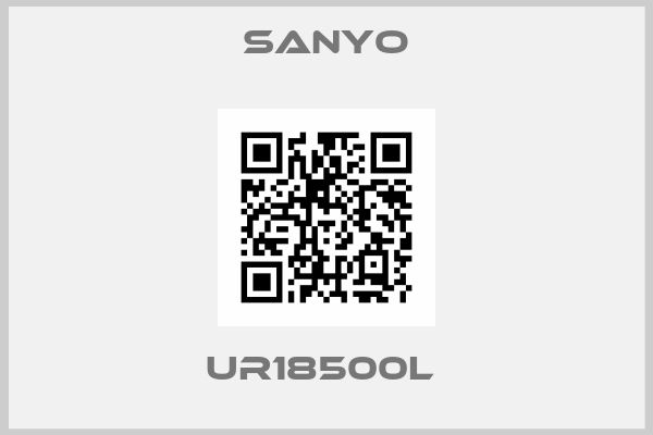Sanyo-UR18500L 