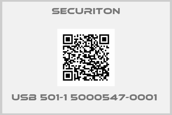 Securiton-USB 501-1 5000547-0001 