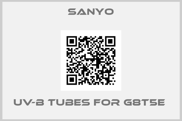 Sanyo-UV-B tubes for G8T5E 