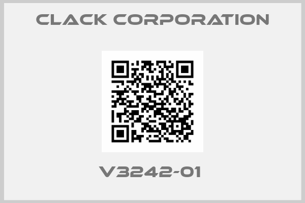 Clack Corporation-V3242-01 