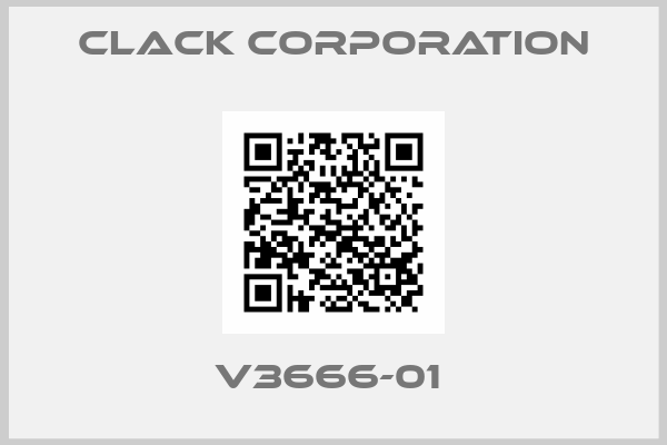 Clack Corporation-V3666-01 