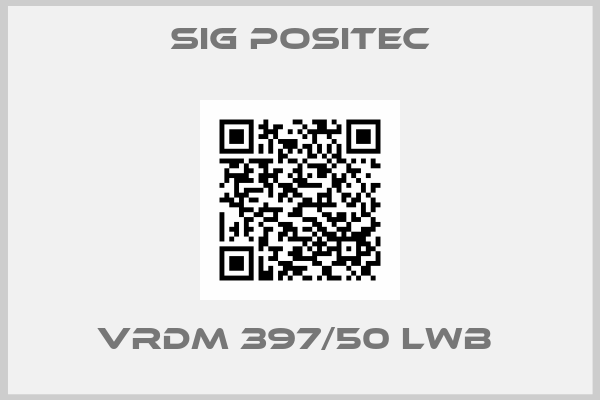 SIG Positec-VRDM 397/50 LWB 