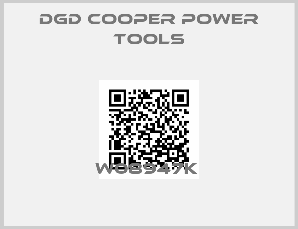 DGD Cooper Power Tools-W08947K 