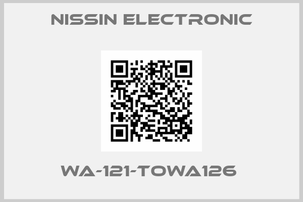 Nissin Electronic-WA-121-TOWA126 