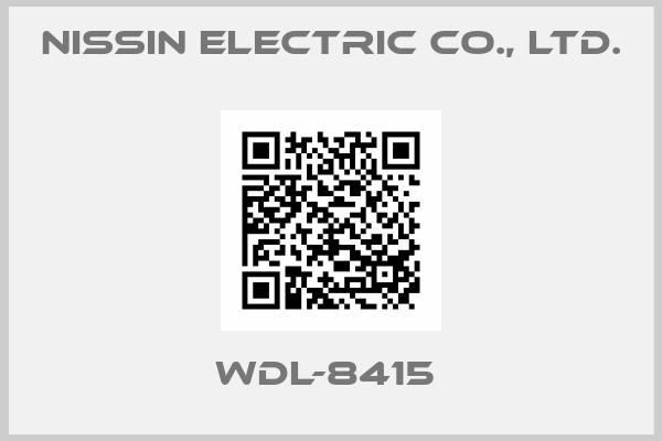 Nissin Electric Co., Ltd.-WDL-8415 