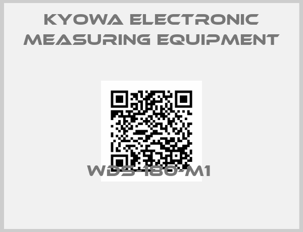 Kyowa Electronic Measuring Equipment-WDS-180-M1 