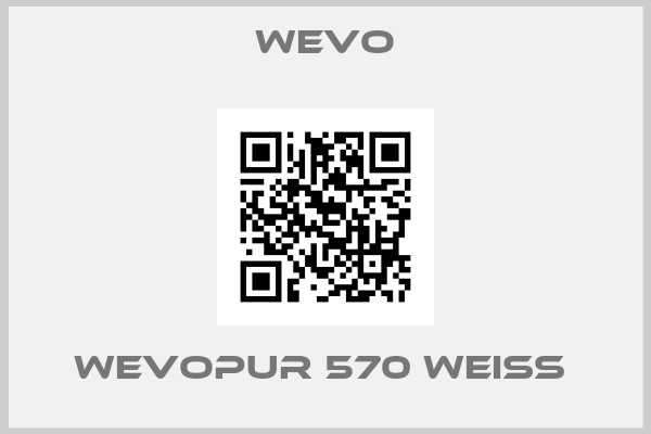 WEVO-WEVOPUR 570 WEIß 