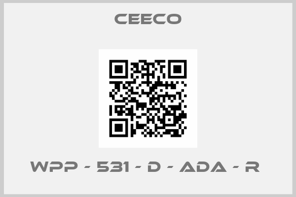 Ceeco-WPP - 531 - D - ADA - R 