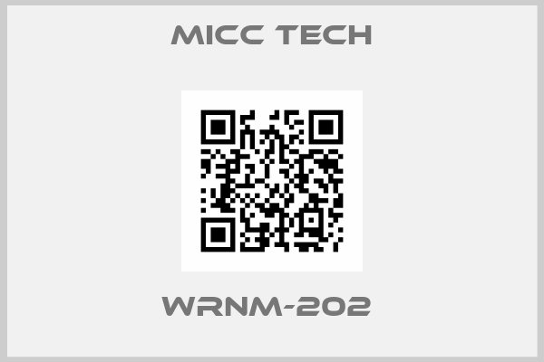 MICC TECH-WRNM-202 