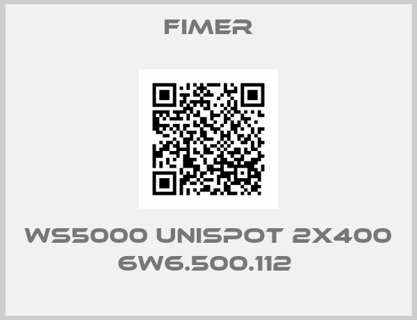 Fimer-WS5000 UNISPOT 2X400 6W6.500.112 