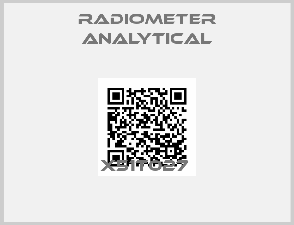 Radiometer Analytical-X51T027 