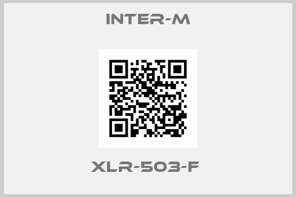 Inter-M-XLR-503-F 