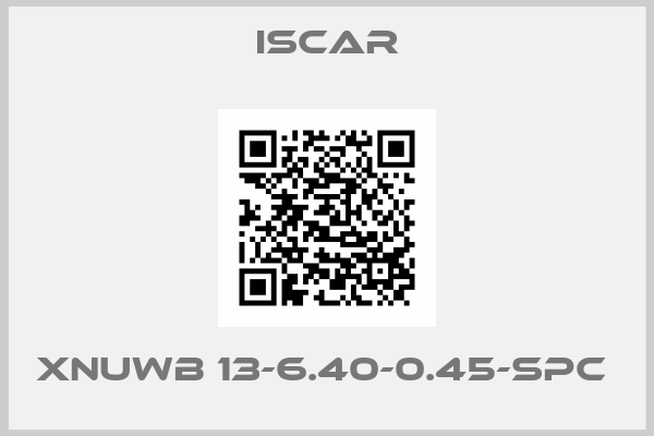 Iscar-XNUWB 13-6.40-0.45-SPC 