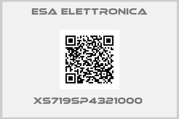 ESA elettronica-XS719SP4321000 