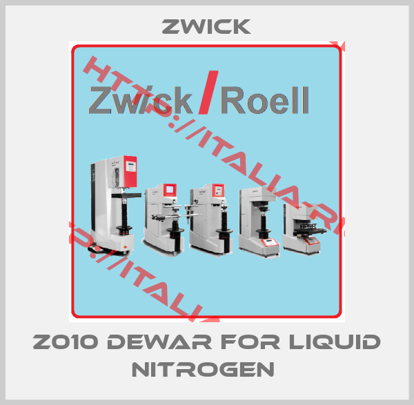 Zwick-Z010 DEWAR FOR LIQUID NITROGEN 