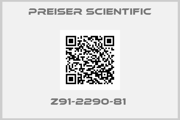 Preiser Scientific-Z91-2290-81 