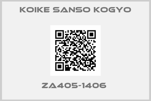 Koike Sanso Kogyo-ZA405-1406 