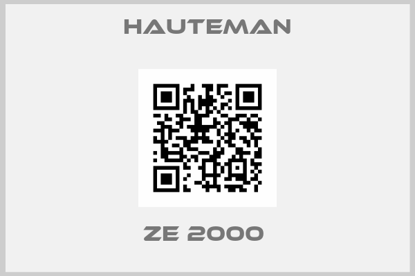 Hauteman-ZE 2000 