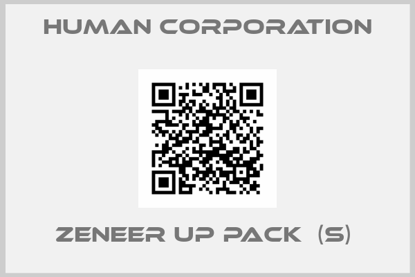 Human Corporation-ZENEER UP PACK  (S) 