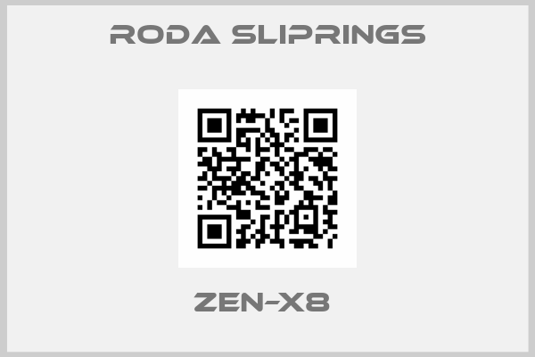 Roda Sliprings-ZEN–X8 