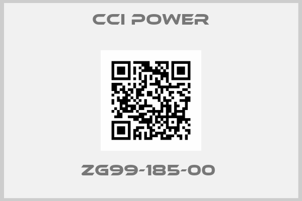 Cci Power-ZG99-185-00 