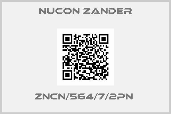 Nucon Zander-ZNCN/564/7/2PN 