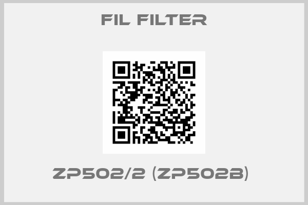 Fil Filter-ZP502/2 (ZP502B) 