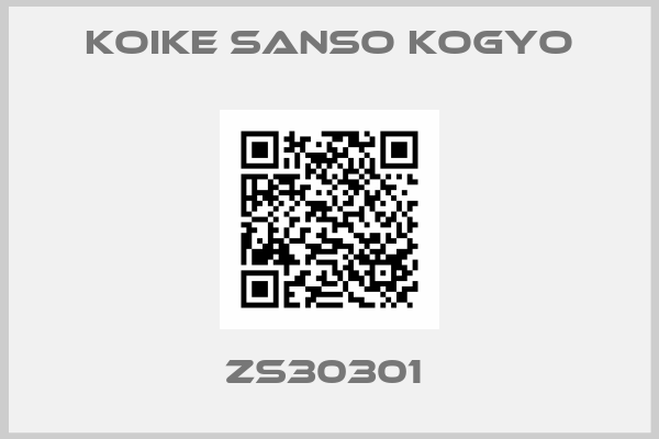 Koike Sanso Kogyo-ZS30301 