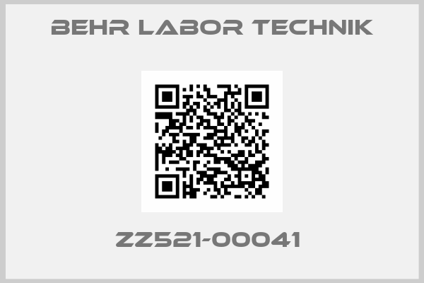 Behr Labor Technik-ZZ521-00041 