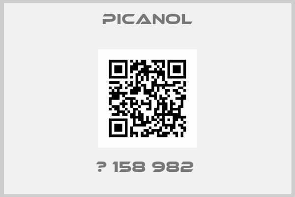 Picanol-В 158 982 