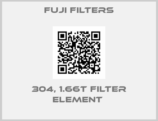 Fuji Filters-304, 1.66T FILTER ELEMENT 