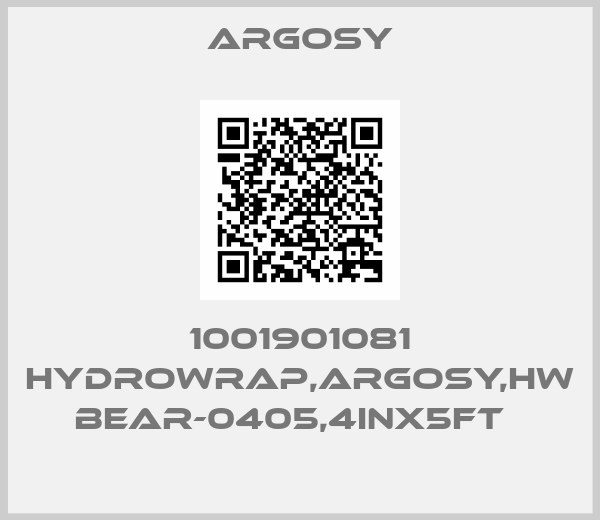 ARGOSY-1001901081 HYDROWRAP,ARGOSY,HW BEAR-0405,4inx5ft  