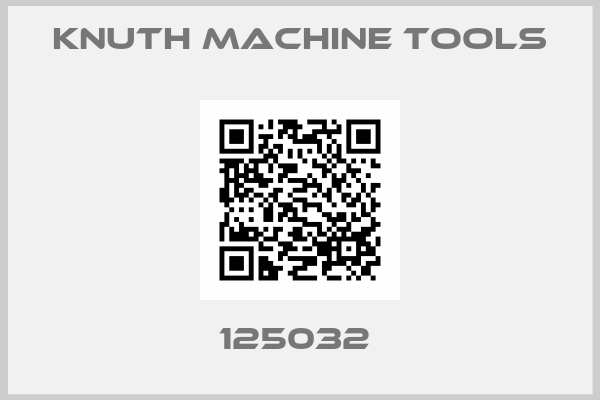 Knuth Machine Tools-125032 