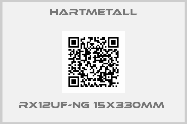 Hartmetall- RX12UF-NG 15x330mm 